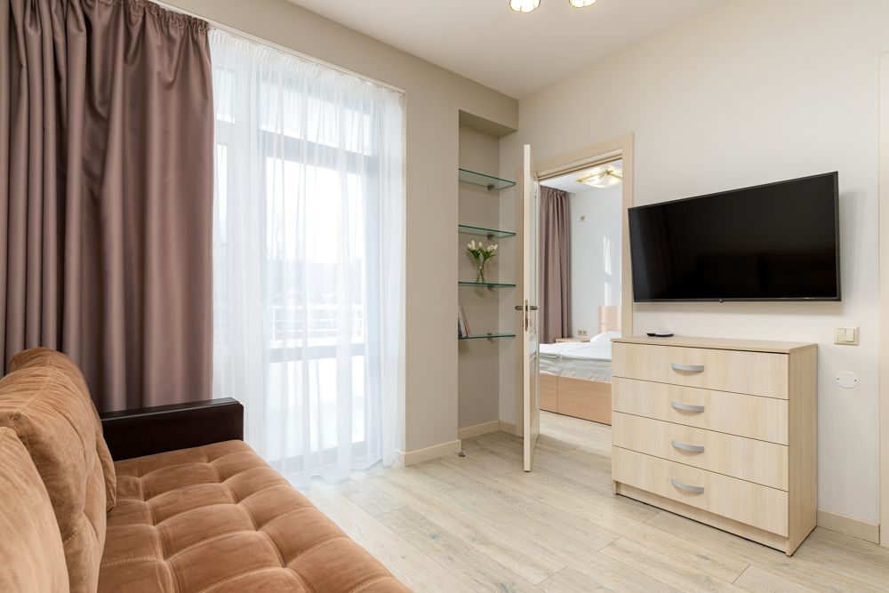Family One Bed Room Apartment с балконом